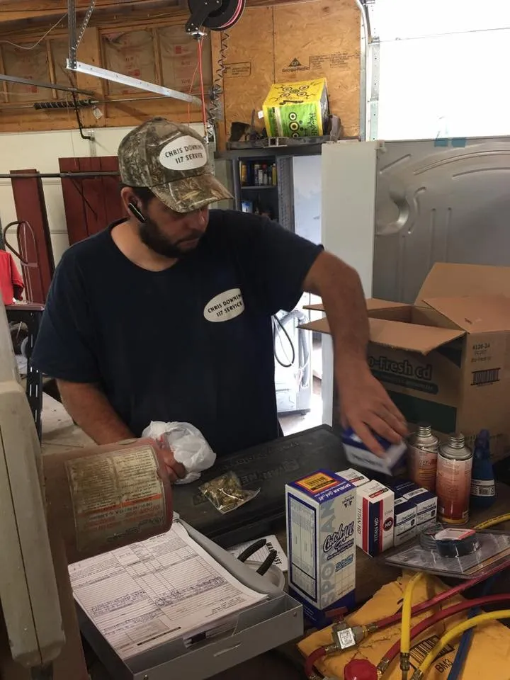 Slide of Chris Downing 117 Service