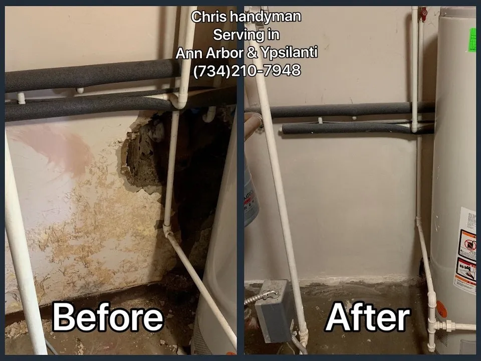 Affordable drain cleaning in Ann Arbor, MI by Chris Handyman, Plumber & Electrician