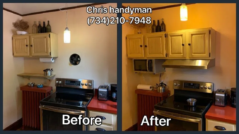 Slide of Chris Handyman, Plumber & Electrician