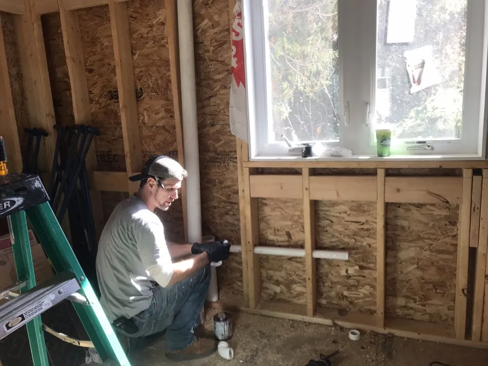 Slide of Chris Prushko Master Plumber