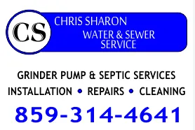 Slide of Chris Sharon Water & Sewer Service