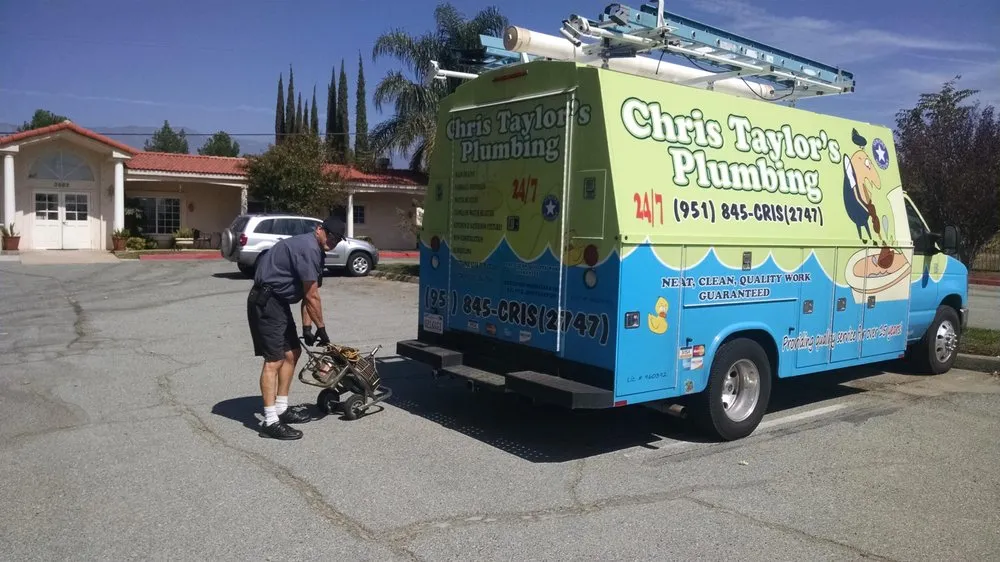 Slide of Chris Taylor's Plumbing