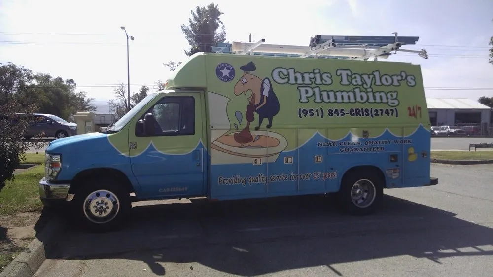 Slide of Chris Taylor's Plumbing