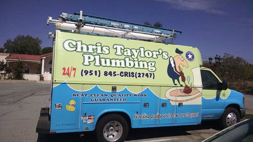 Slide of Chris Taylor's Plumbing