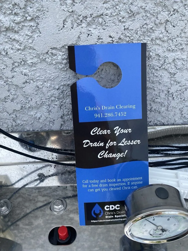 Slide of Chris's Drain Clearing & Water Filtration 