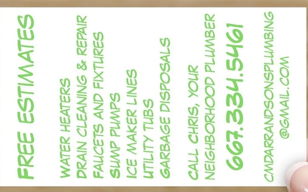 Slide of Christopher And Sons Plumbing