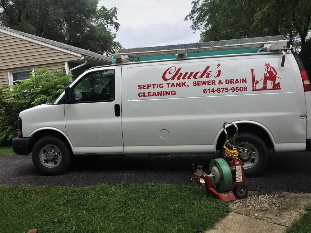 Slide of Chuck's Septic Tank, Sewer & Drain Cleaning