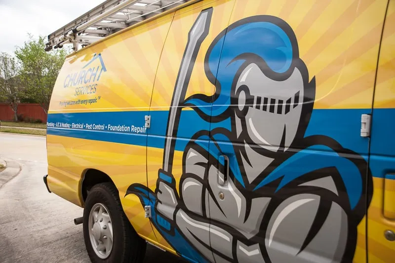 Slide of Church Services