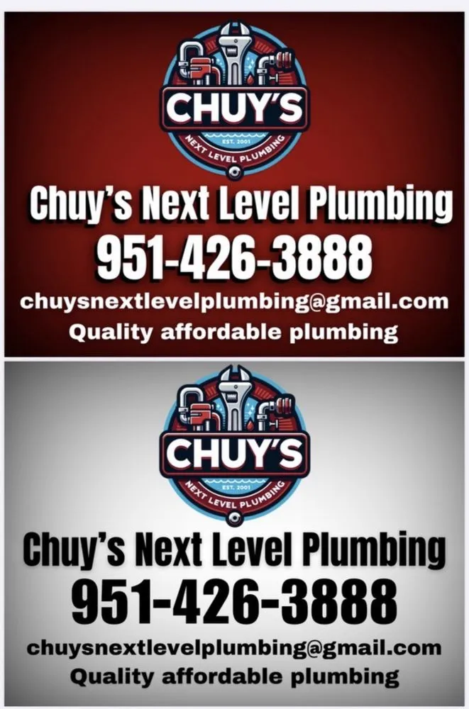 Slide of Chuy's Next Level Plumbing
