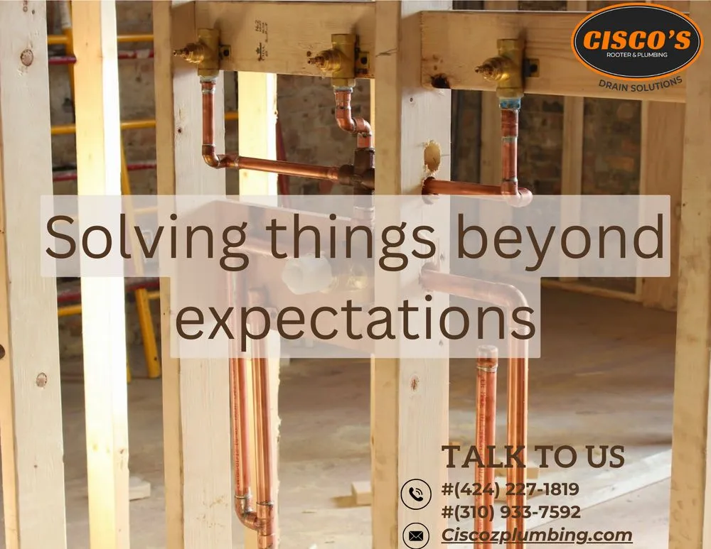 Slide of Ciscos Plumbing