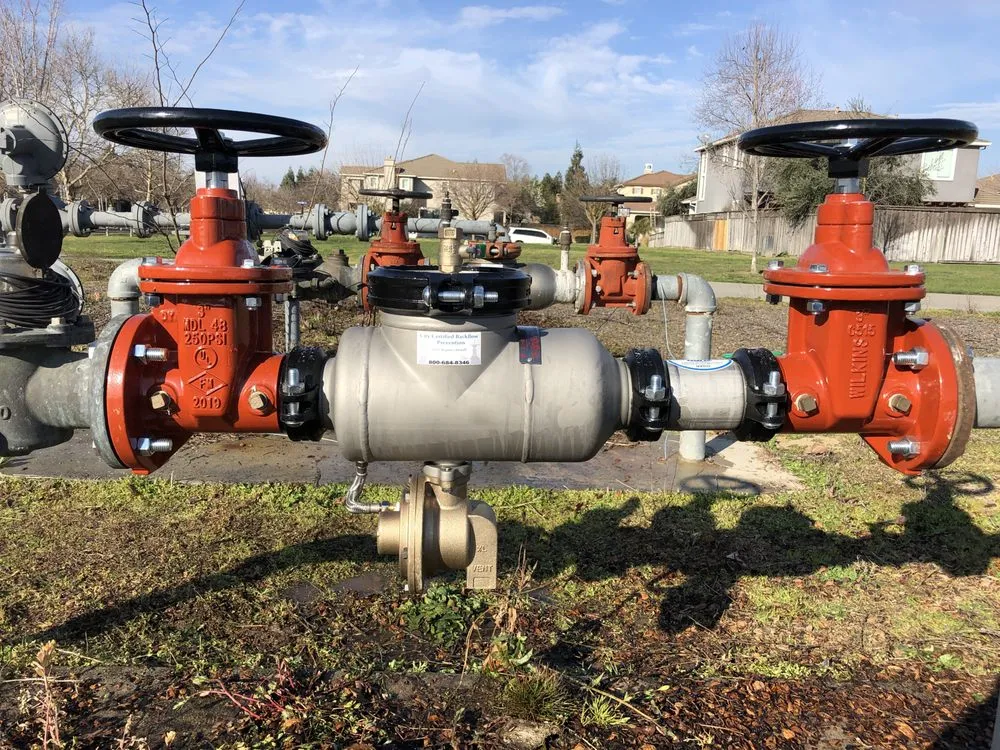 Slide of City Certified Backflow Prevention