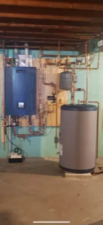 Slide of city plumbing