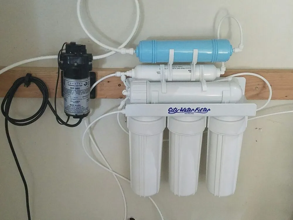 Slide of City Water Filter