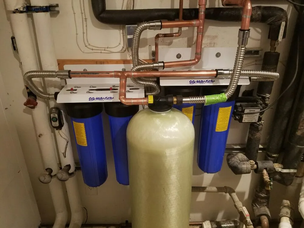 Slide of City Water Filter