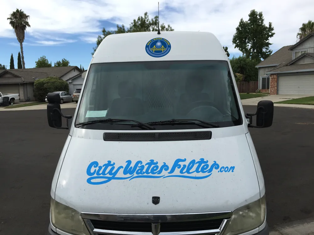 Slide of City Water Filter