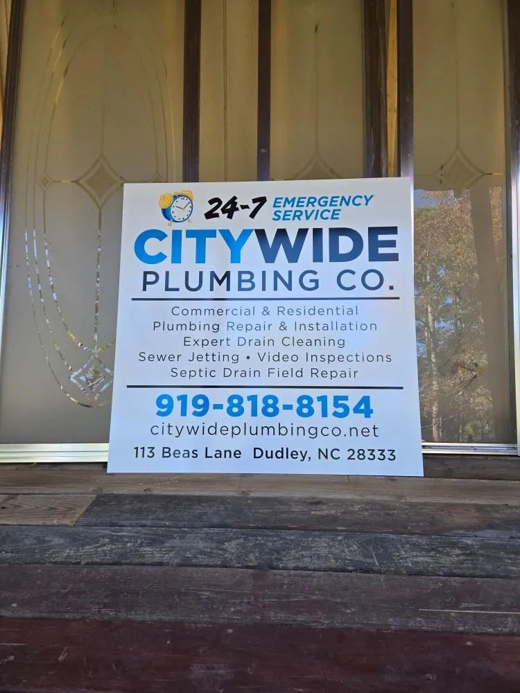 Slide of Citywide Plumbing Services