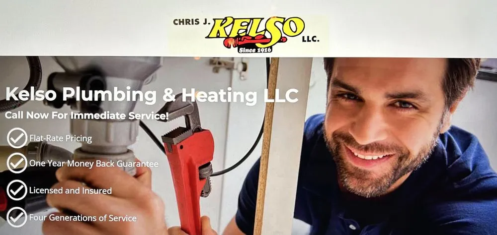 Slide of CJ Kelso Plumbing & Heating