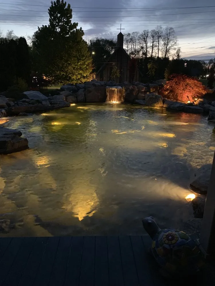 Slide of C&J outdoor service