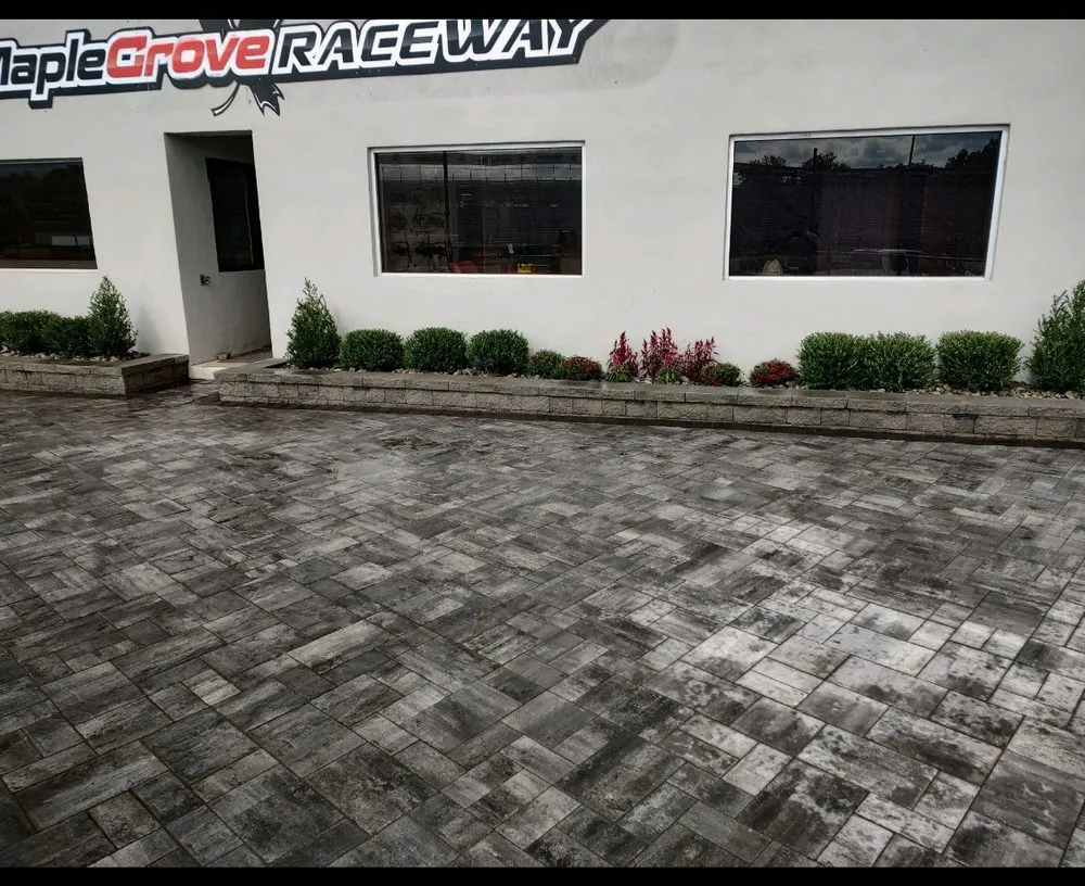 Slide of C&J outdoor service