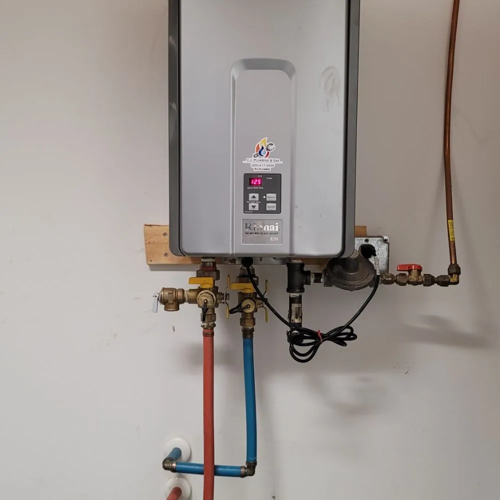 Slide of CJ Plumbing and Gas