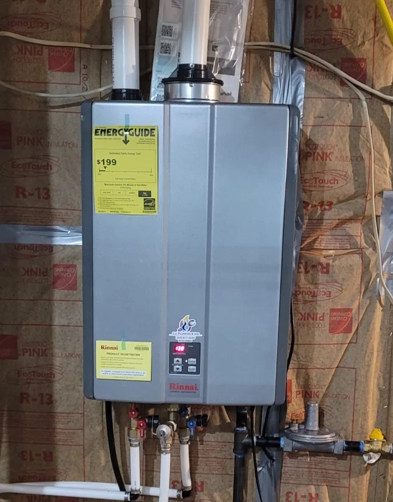 Slide of CJ Plumbing and Gas