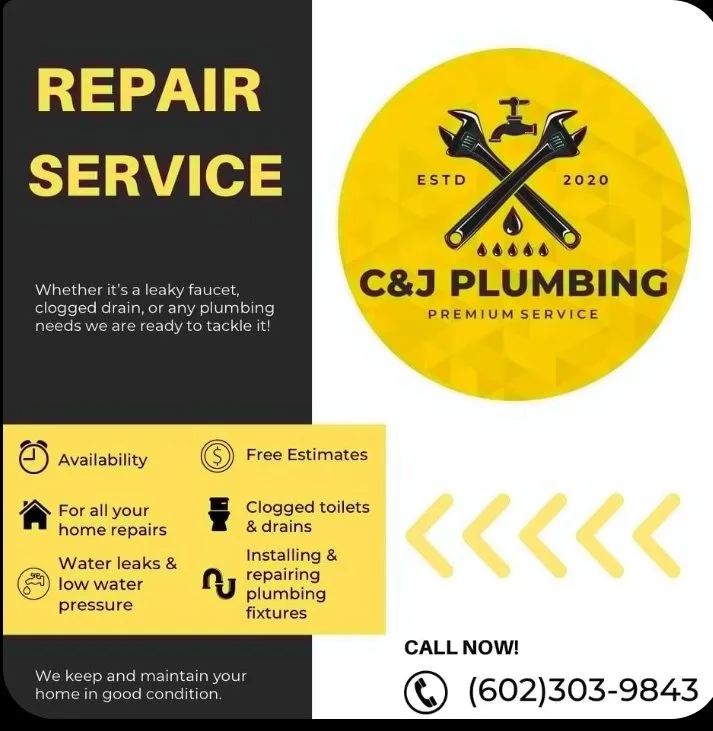 Slide of C&J Plumbing