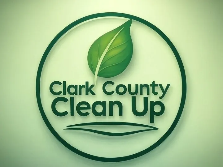 Slide of Clark County Clean up