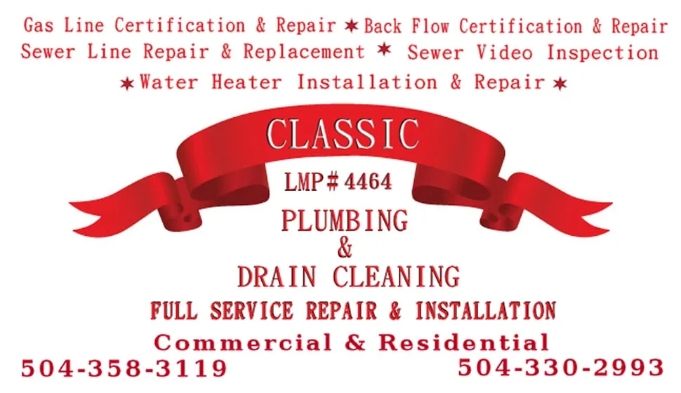 Slide of Classic Plumbing & Drain Service