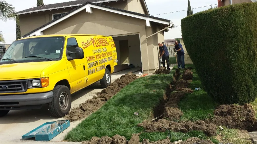 Slide of Claude's Plumbing