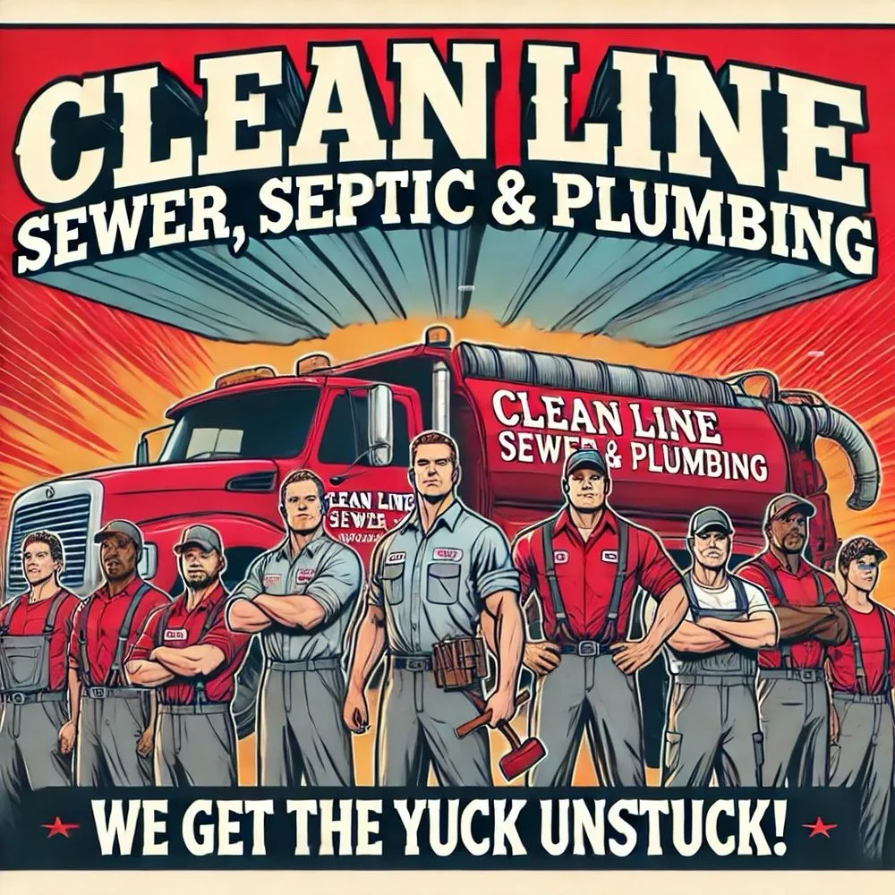 Slide of Clean Line Sewer Septic & Plumbing