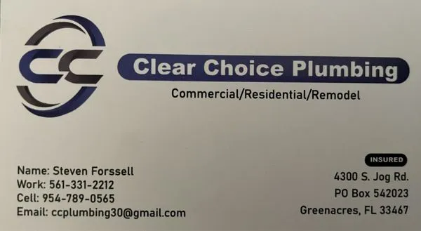Clear Choice Plumbing