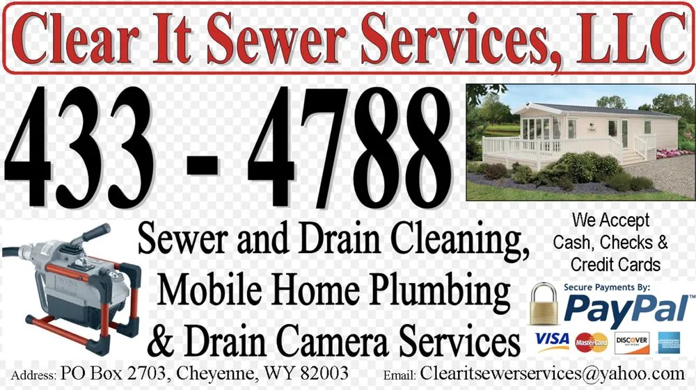 Slide of Clear It Sewer Services