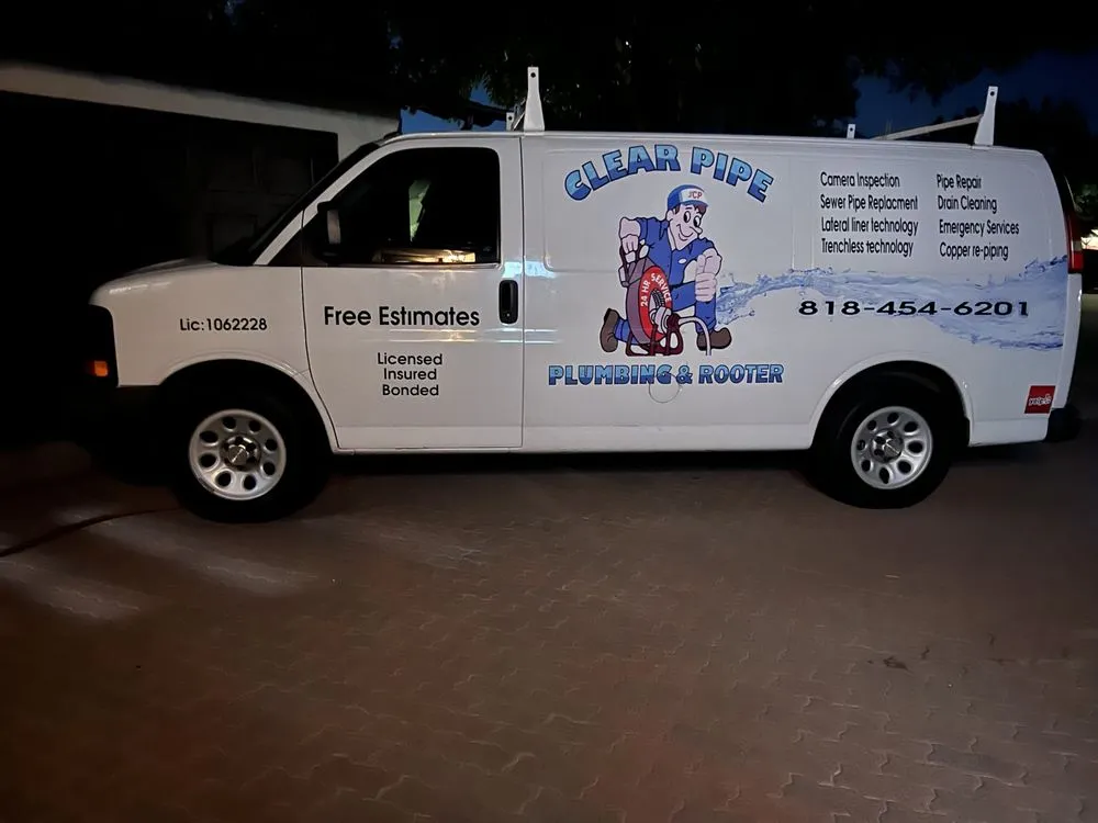 Slide of Clear Pipe Plumbing & Rooter