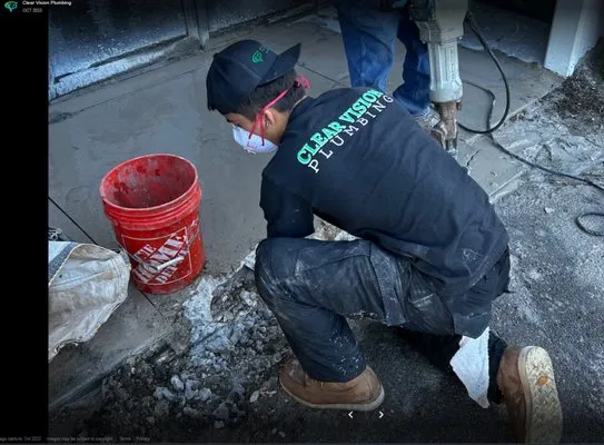 Clear Vision Plumbing Logo