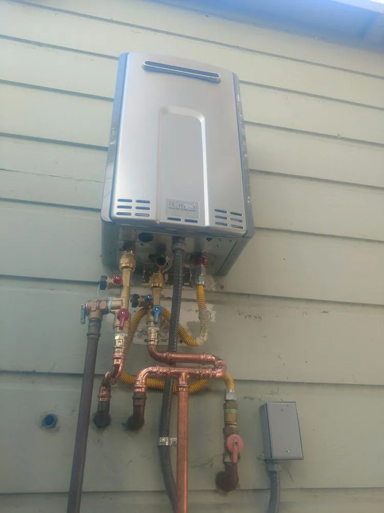 Reliable water heater service in Petaluma, CA by Clear Wood Plumbing