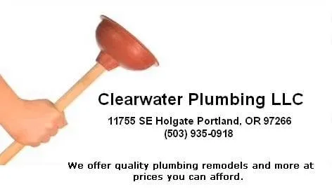Clearwater Plumbing Logo