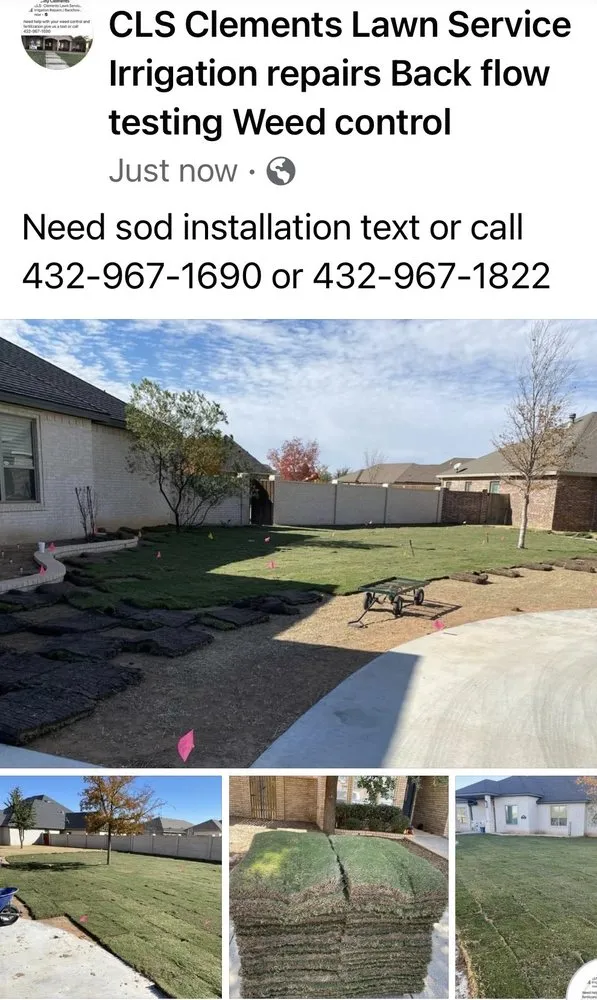 Trusted drain cleaning service in Midland, TX - Clements Lawn Service