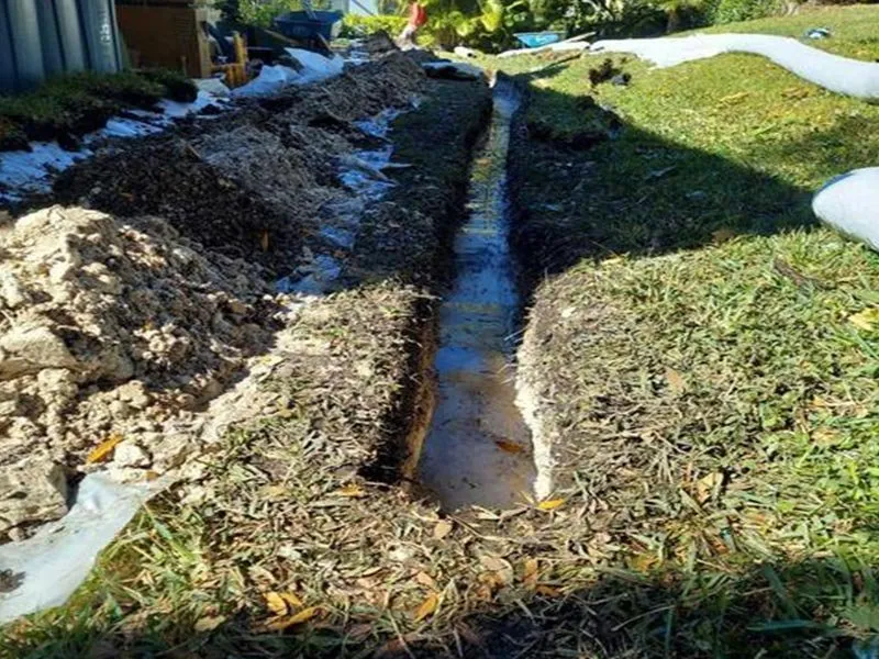 Slide of Clermont Drainage Solutions