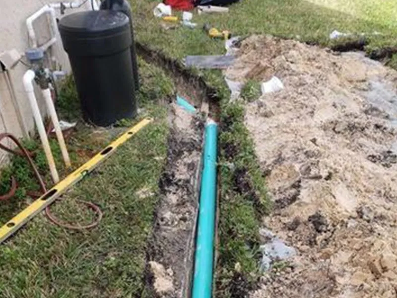 Slide of Clermont Drainage Solutions