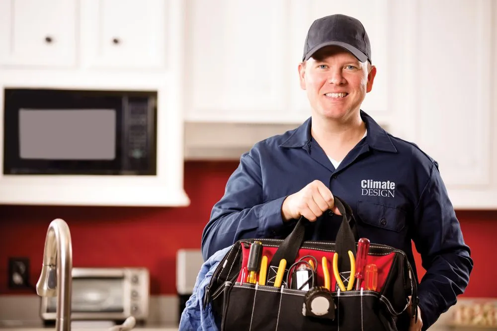 Emergency water heater service for homes in North Clearwater, FL by Climate Design