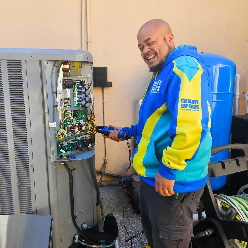 Slide of Climate Experts Air, Plumbing & Electric