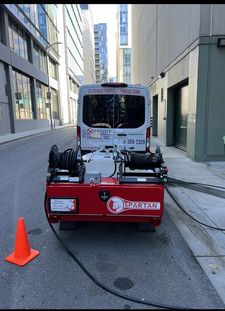 Slide of Clog Buster Plumbing