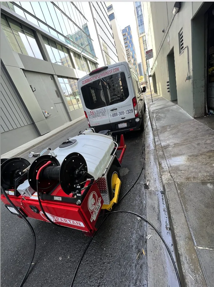 Slide of Clog Buster Plumbing