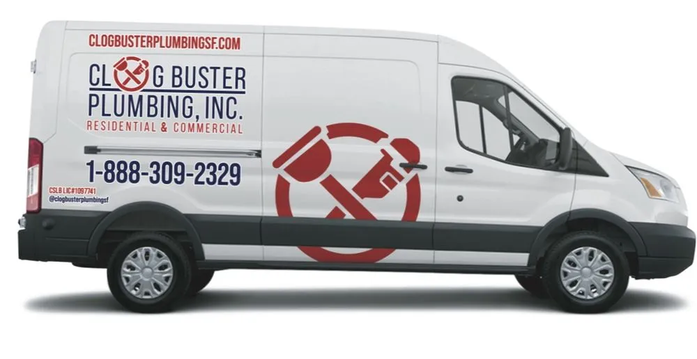 Slide of Clog Buster Plumbing