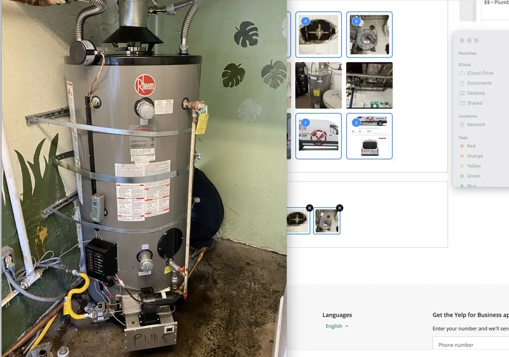 Slide of Clog Buster Plumbing