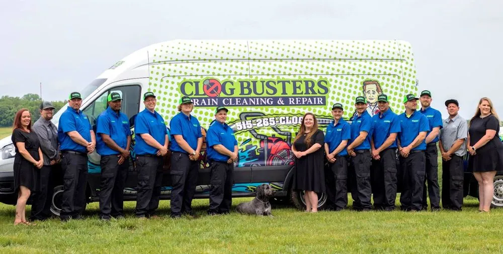 Slide of Clog Busters Drain Cleaning & Repair