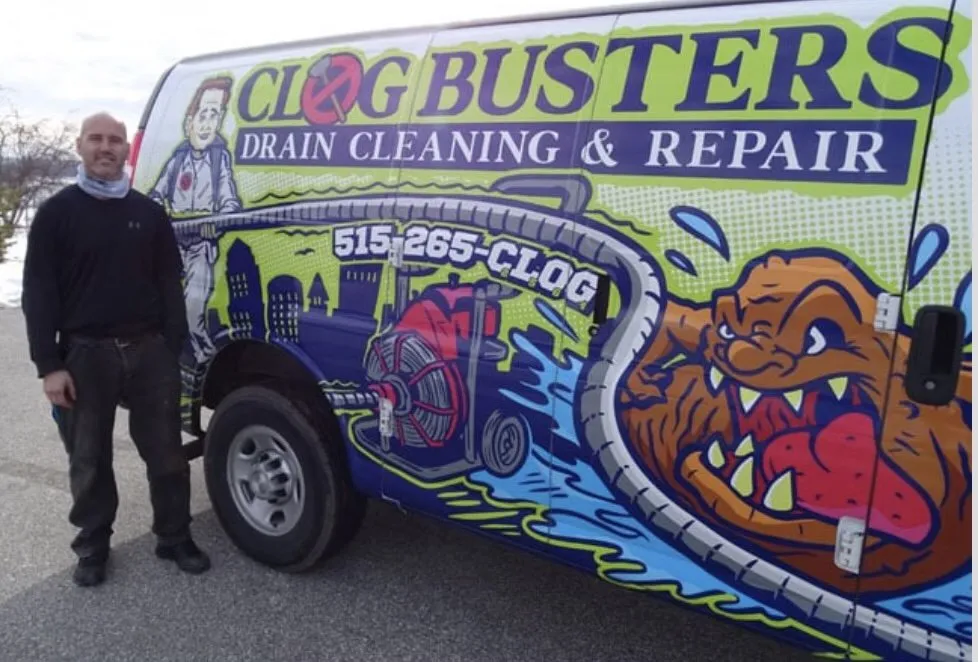 Slide of Clog Busters Drain Cleaning & Repair