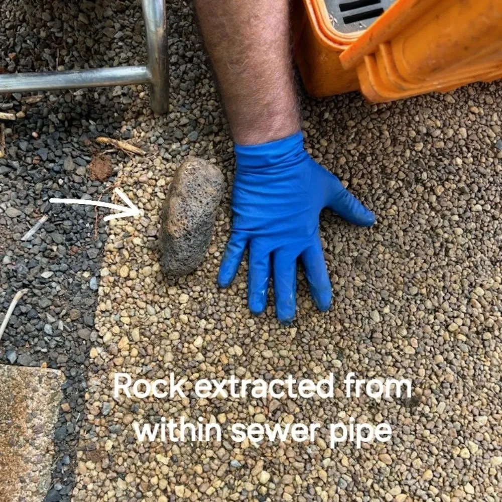 Slide of Clog Busters Kauai