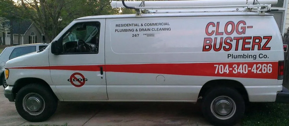 Slide of Clog Busterz Plumbing