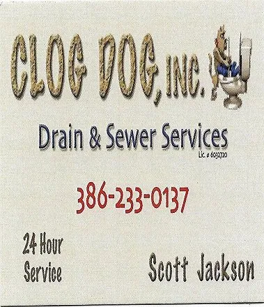 Slide of Clog Dog Drain and Sewer Services